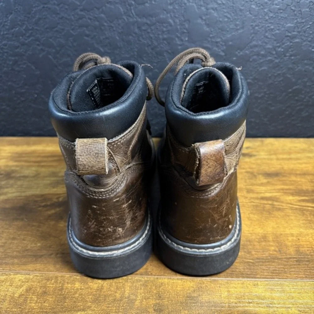 Wolverine Floorhand W10643 Brown Leather Waterproof Work Boots Mens Size‎ 9M